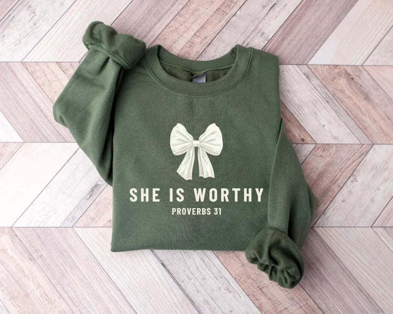 Proverbs 31 Woman Crewneck