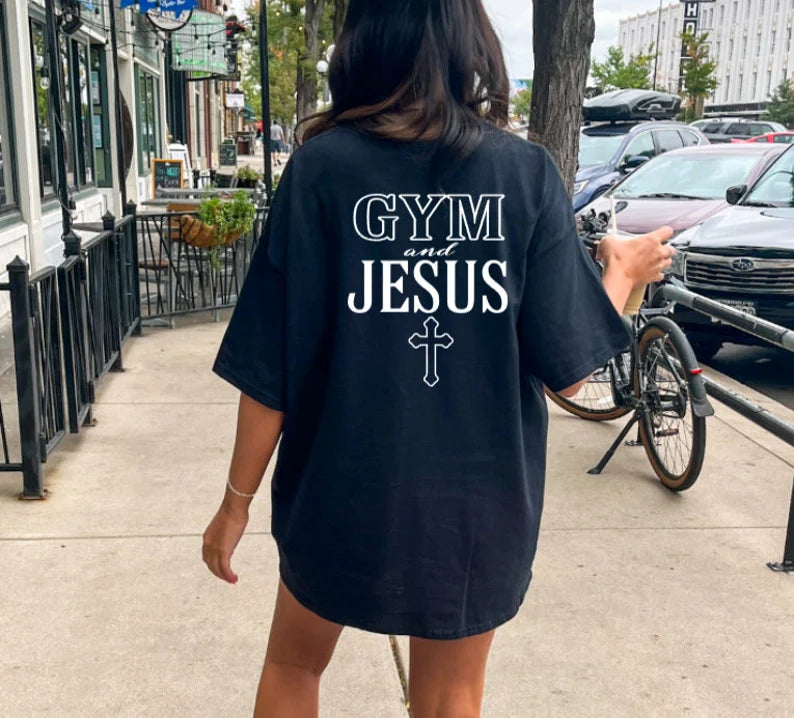 Gym & Jesus Tee