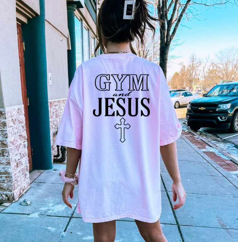Gym & Jesus Tee