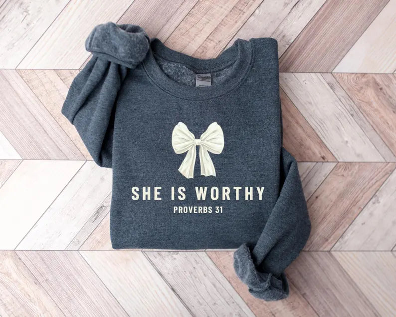Proverbs 31 Woman Crewneck