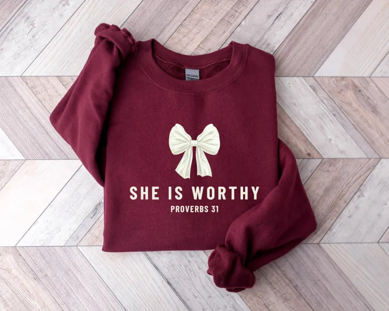 Proverbs 31 Woman Crewneck