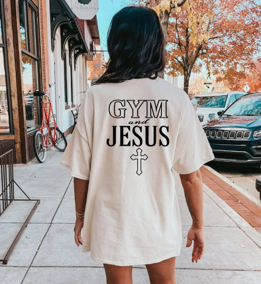 Gym & Jesus Tee